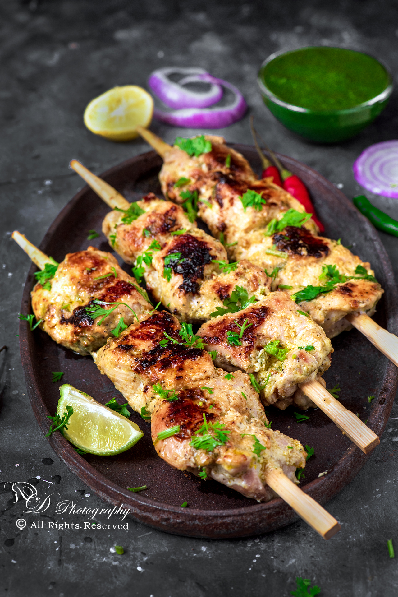 Chicken Reshmi Kabob